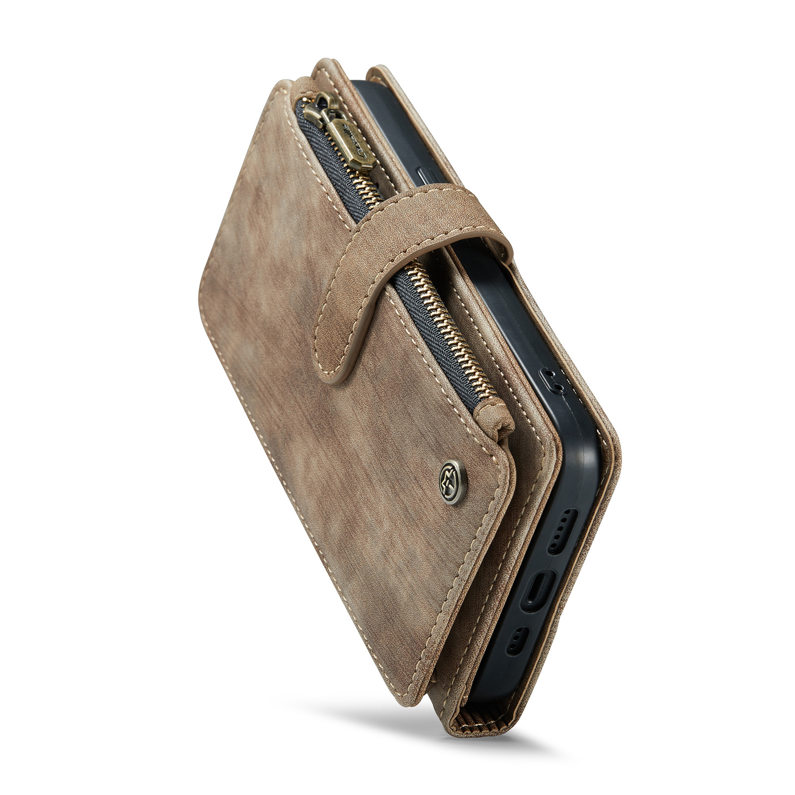 3-in-1 flip leather phone case for Samsung