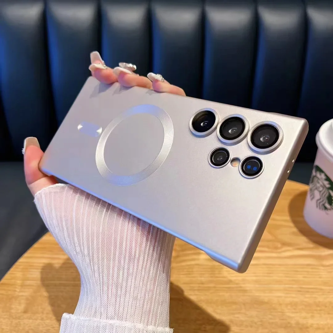 Ultra Thin Borderless Case For Samsung S Ultra Wireless Charging