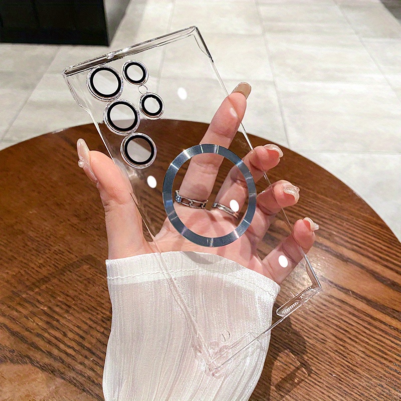 Ultra thin electroplated frameless phone case for Samsung