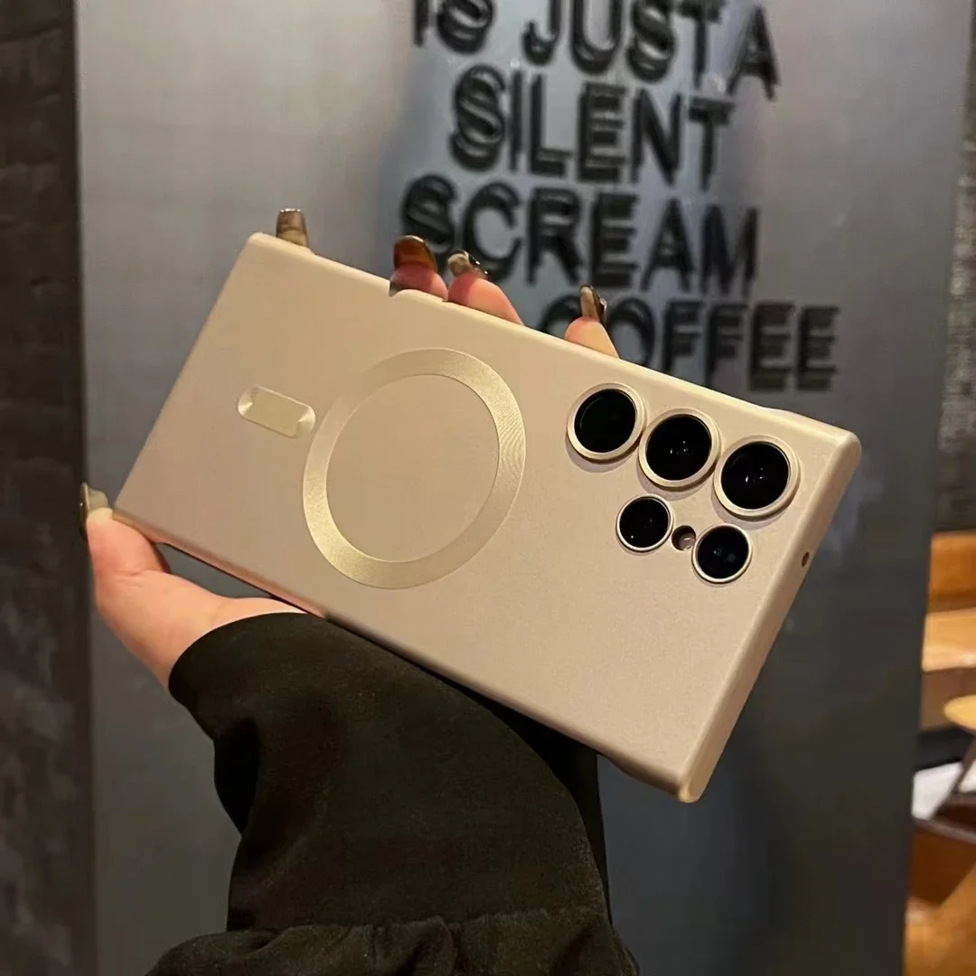 Ultra Thin Borderless Case For Samsung S Ultra Wireless Charging