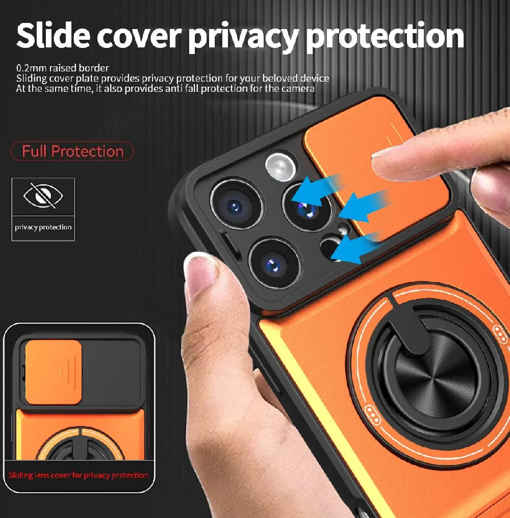 Armor Rugged Shockproof Magnetic Case for iPhone
