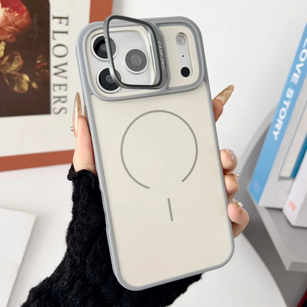Original Fold Glass Lens Holder Stand For Magsafe Phone Case For iphone