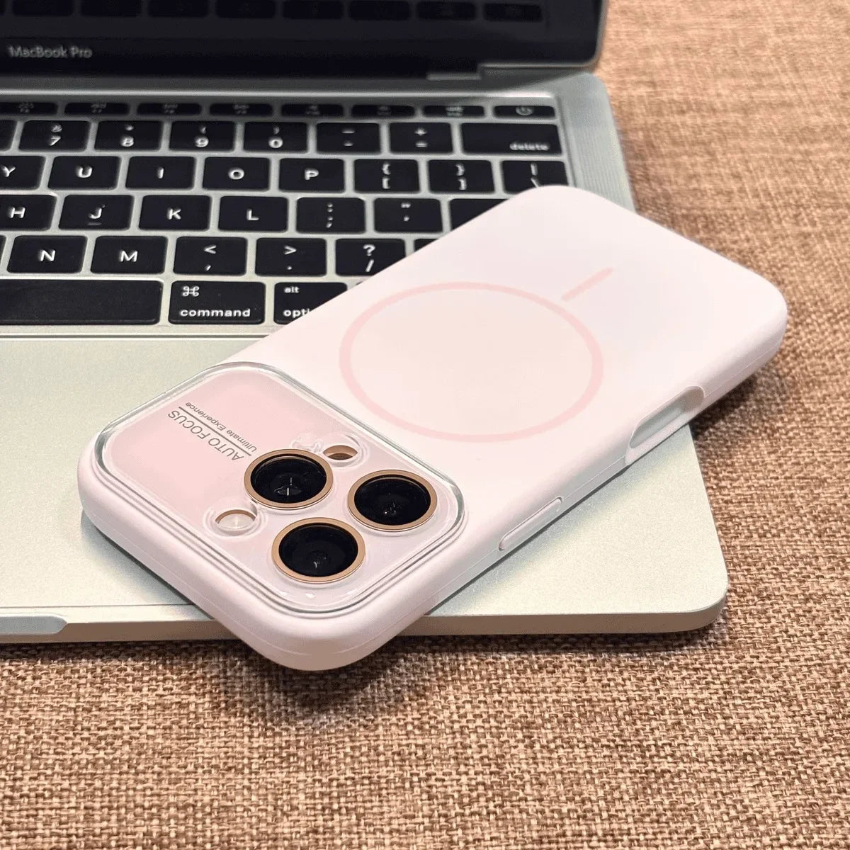 Luxury Mist Liquid Silicone Magsafe Case for iPhone