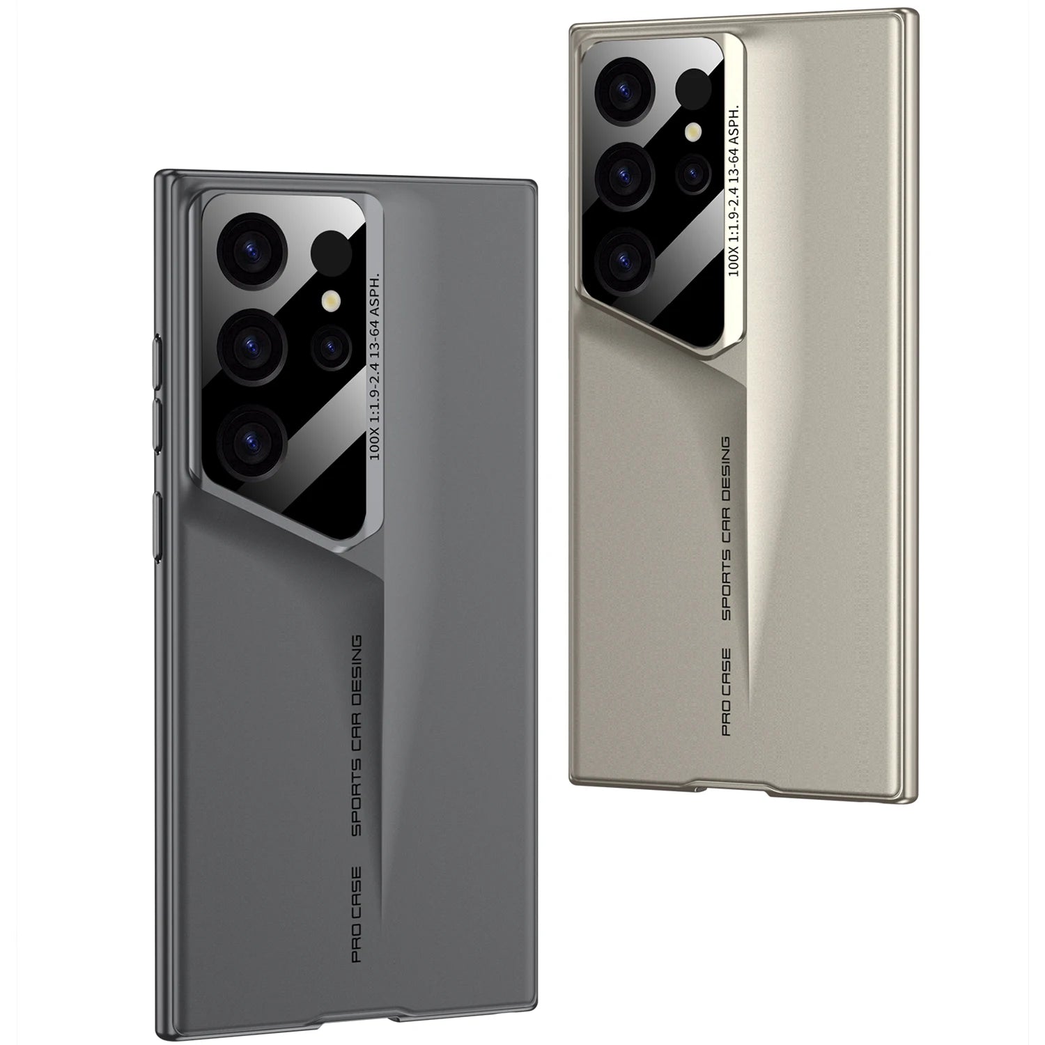 Ultra thin mechanical hard matte phone case for Samsung