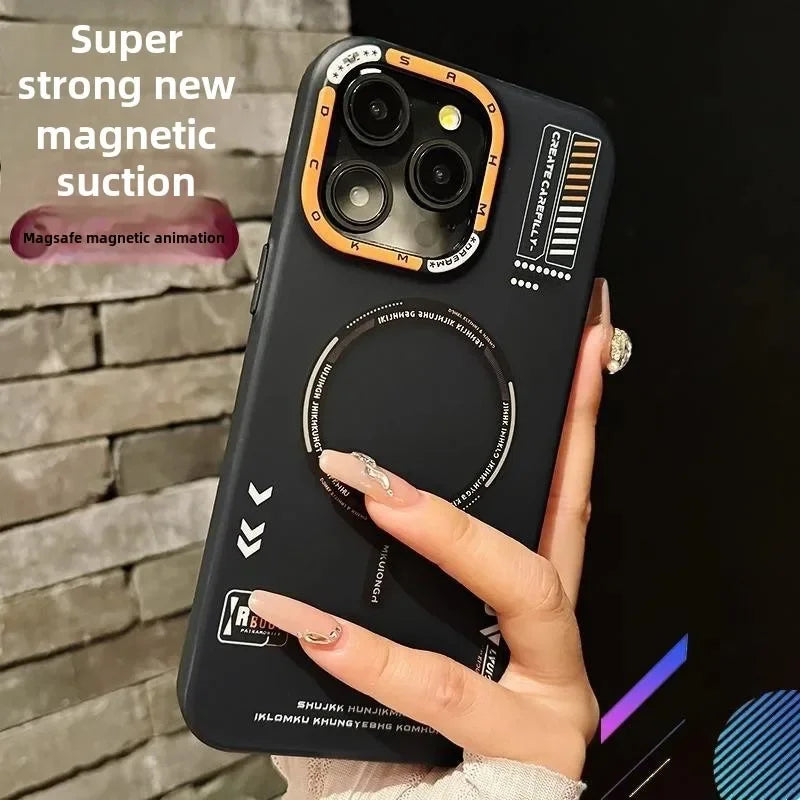 Matte Magnetic Frosted Phone Case For iPhone
