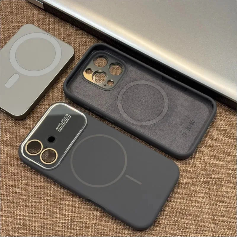 Luxury Mist Liquid Silicone Magsafe Case for iPhone