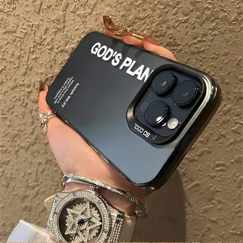 God Has Plan For You - Meaningful Holographic Protective Case for iPhone