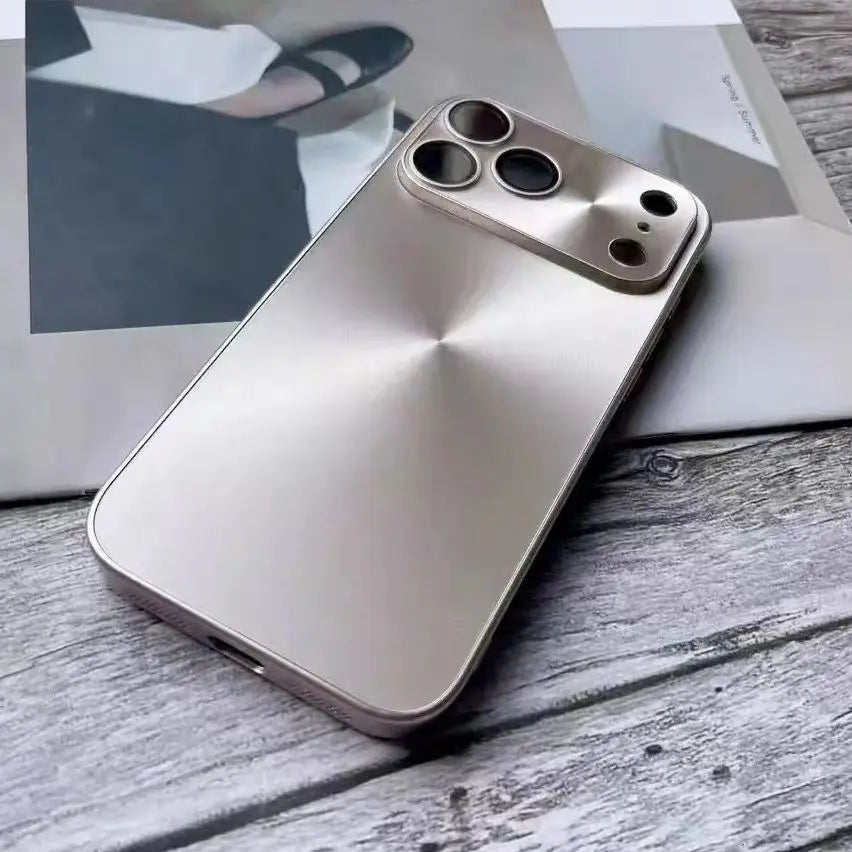 Laser CD Texture Matte Case For iPhone
