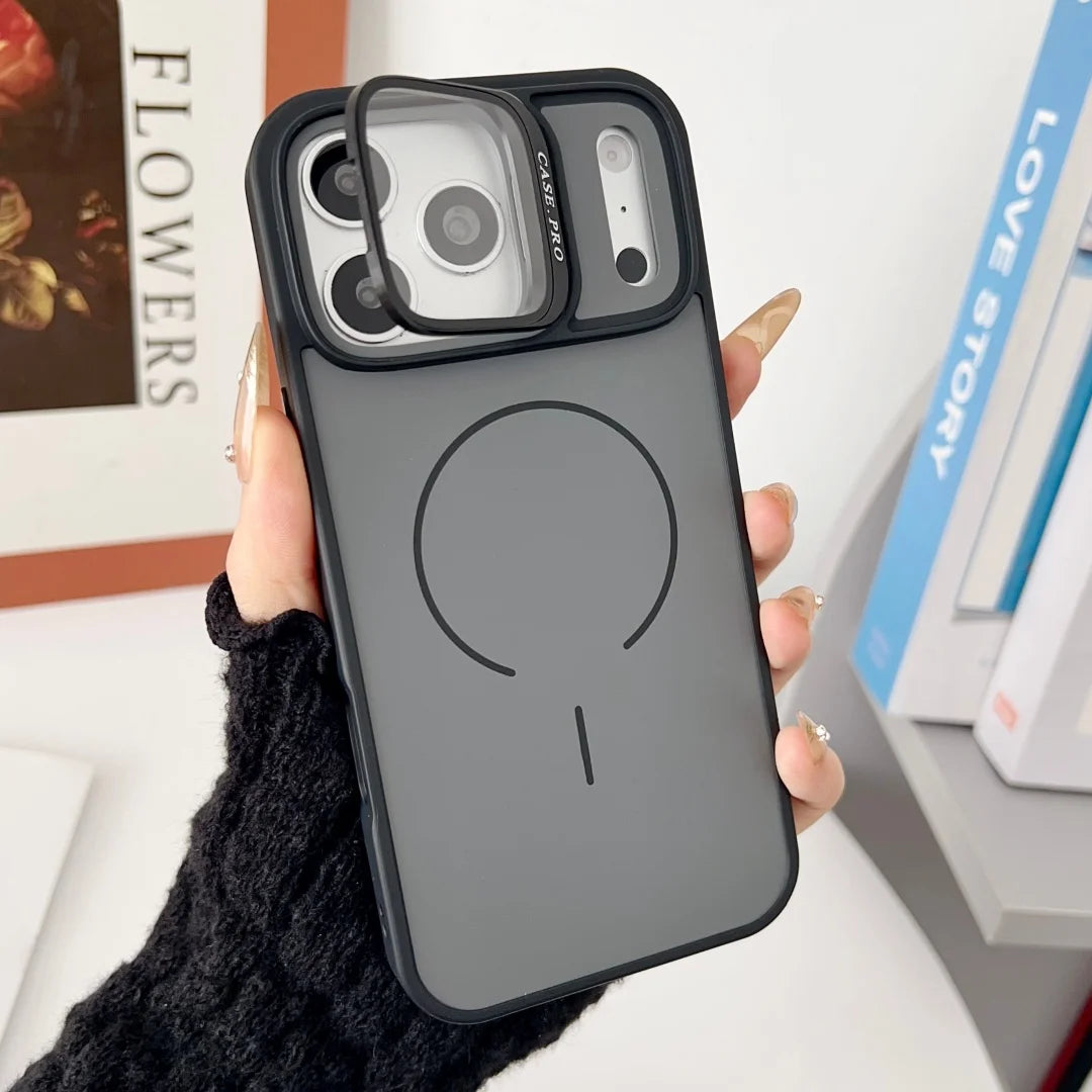 Original Fold Glass Lens Holder Stand For Magsafe Phone Case For iphone