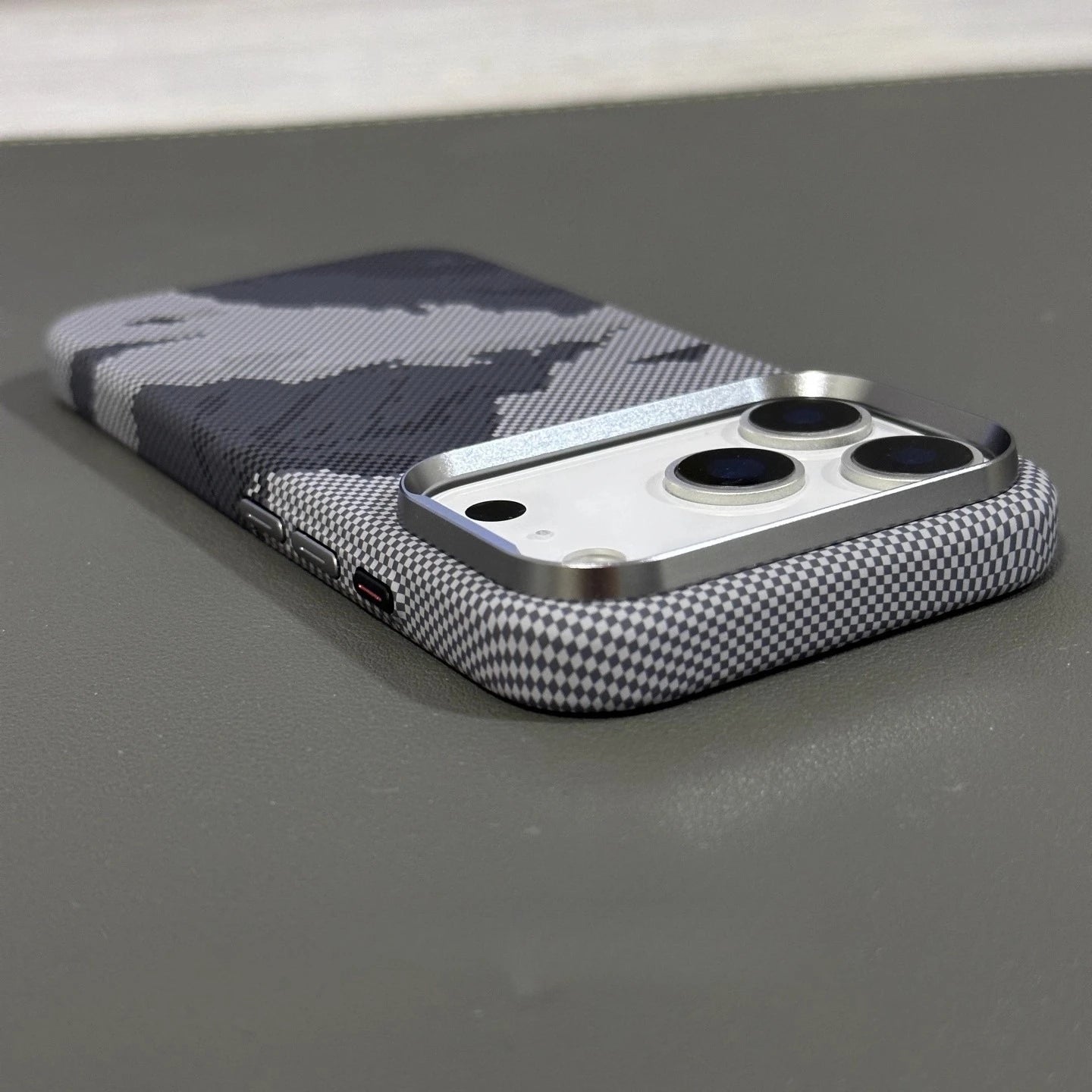 Matte Relief Magnetic  Snow Mountain Case for iPhone