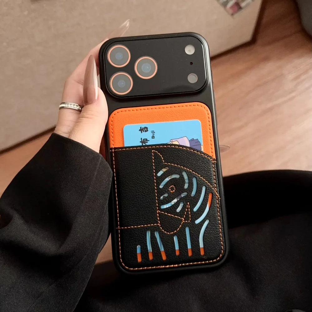 2026 Year of the Horse Card Holder Phone Case for iPhone