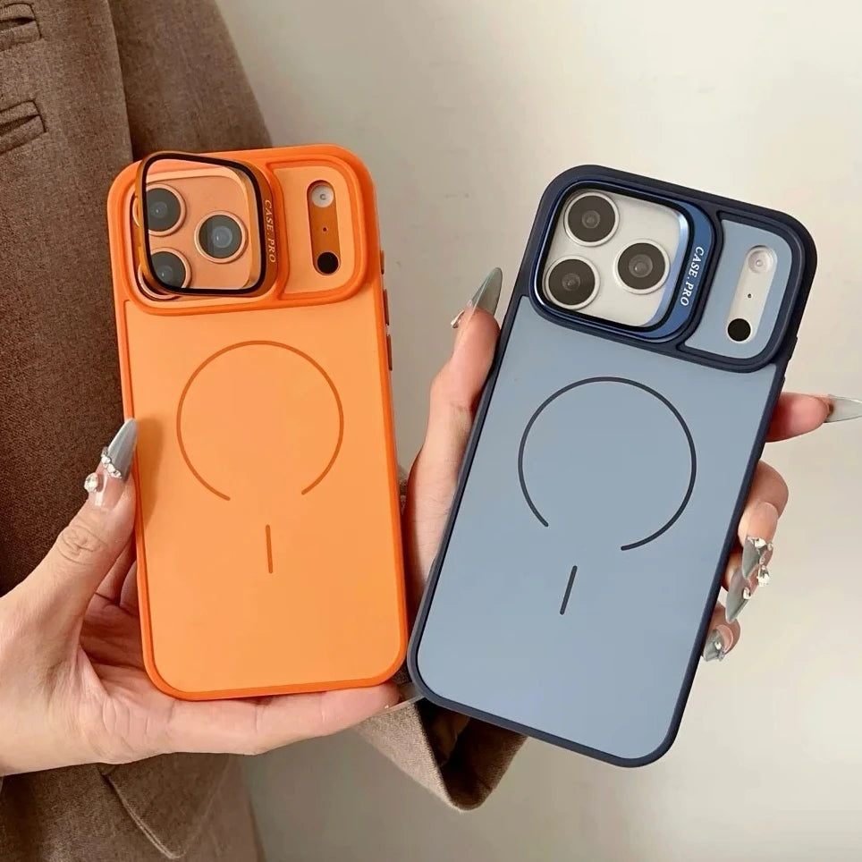 Original Fold Glass Lens Holder Stand For Magsafe Phone Case For iphone