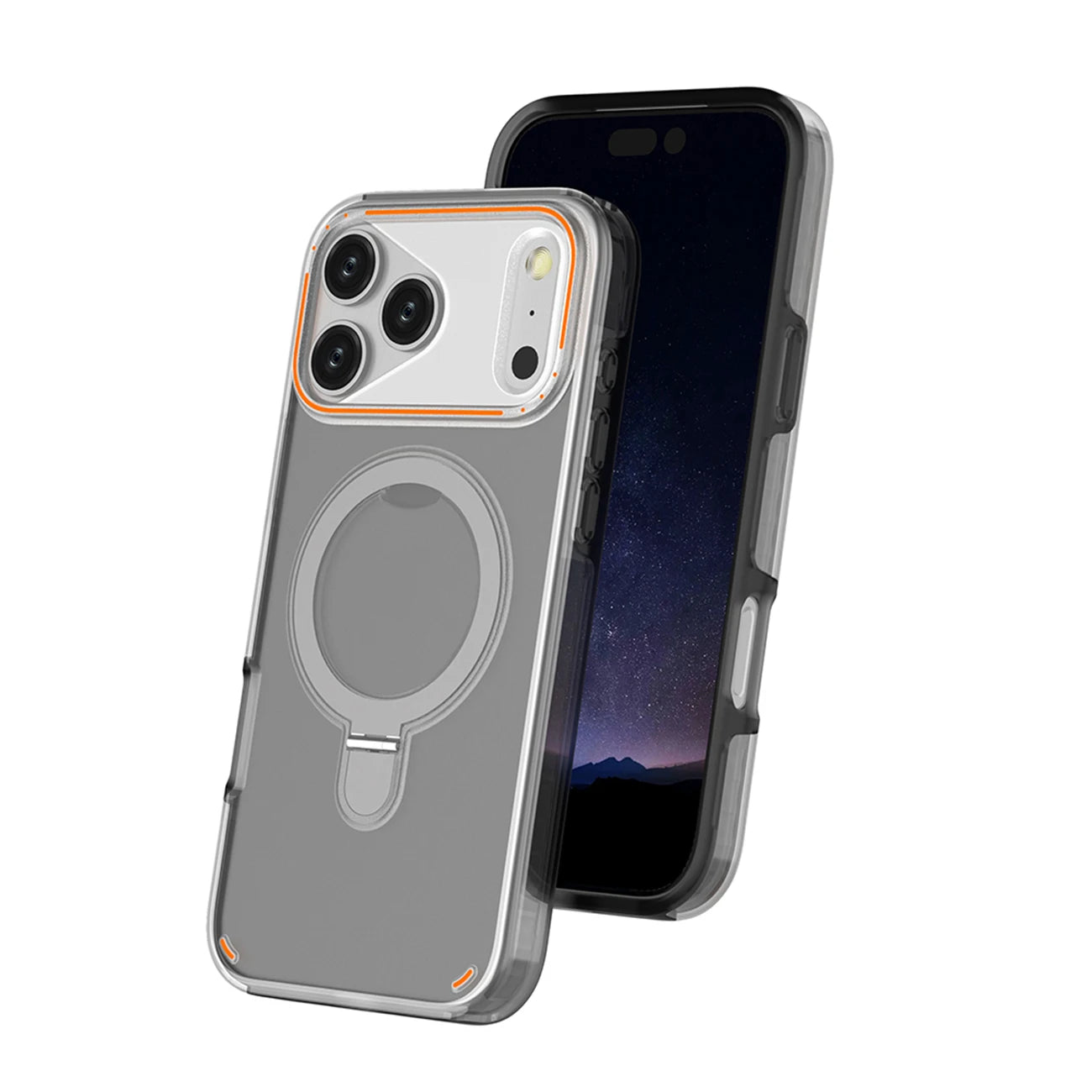 Transparent Matte For Magsafe Case For iPhone