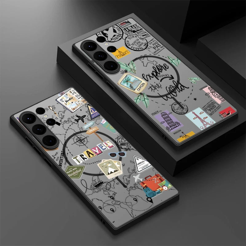 Free Flight Magnetic Phone Case for Samsung