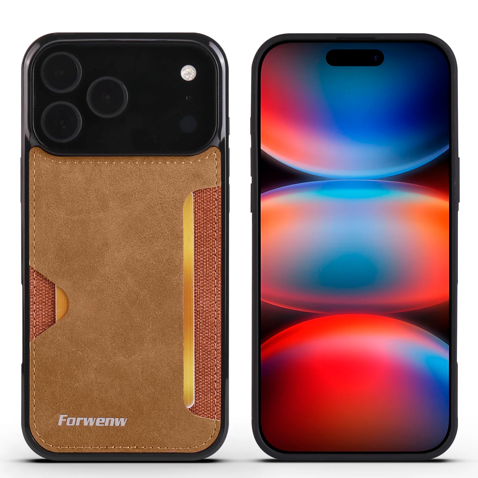 Leather Card Holder Phone Case for iPhone