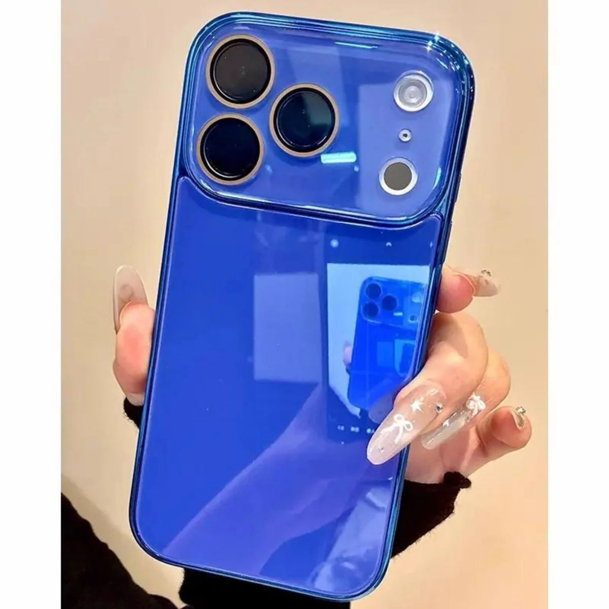 2026 NEW Emerald Electroplated Glass iPhone Case