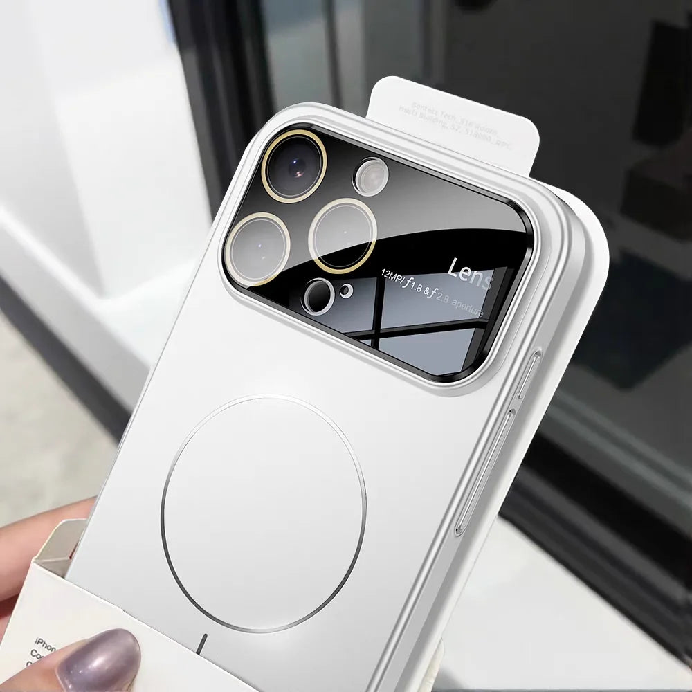 Luxury frosted window phone case suitable for iPhone