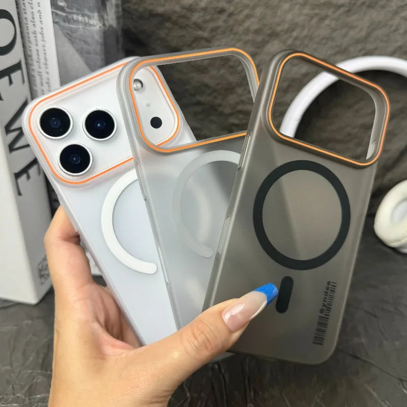 Magsafe Magnetic Matte Pc Translucent Case for IPhone