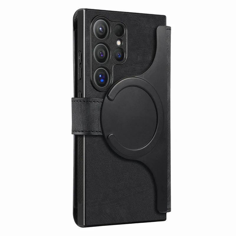 Detachable wallet holder phone case for Samsung