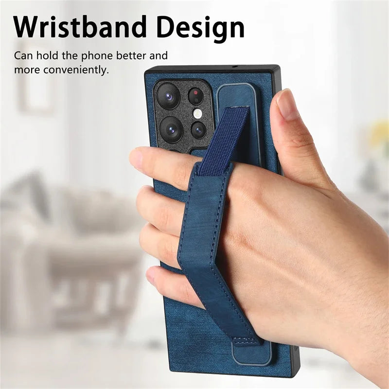 Super shockproof wristband protective cover for Samsung