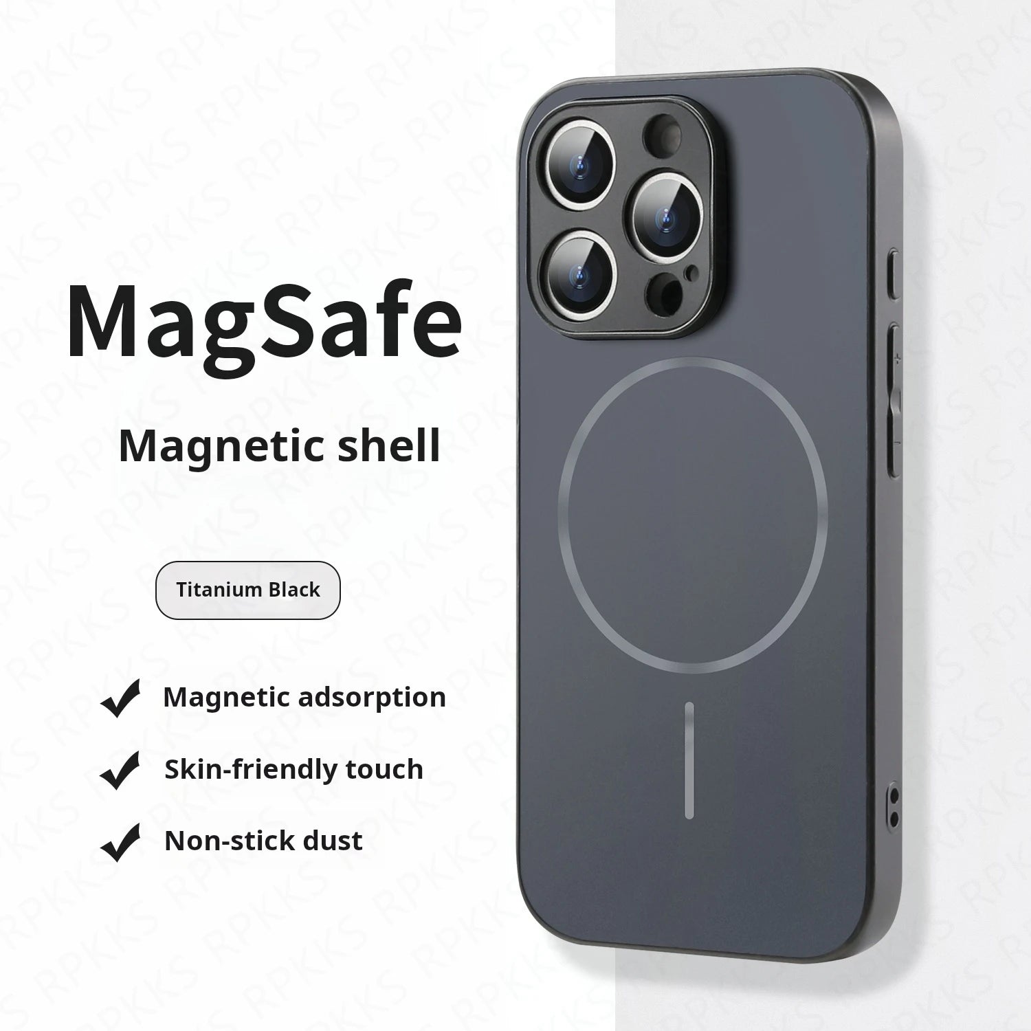 New matte metal phone case suitable for iPhone