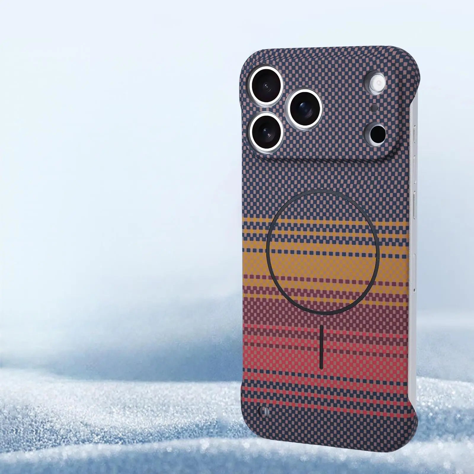 Ultra-thin Frameless Protective Case — Hard PC Shockproof Case For iPhone