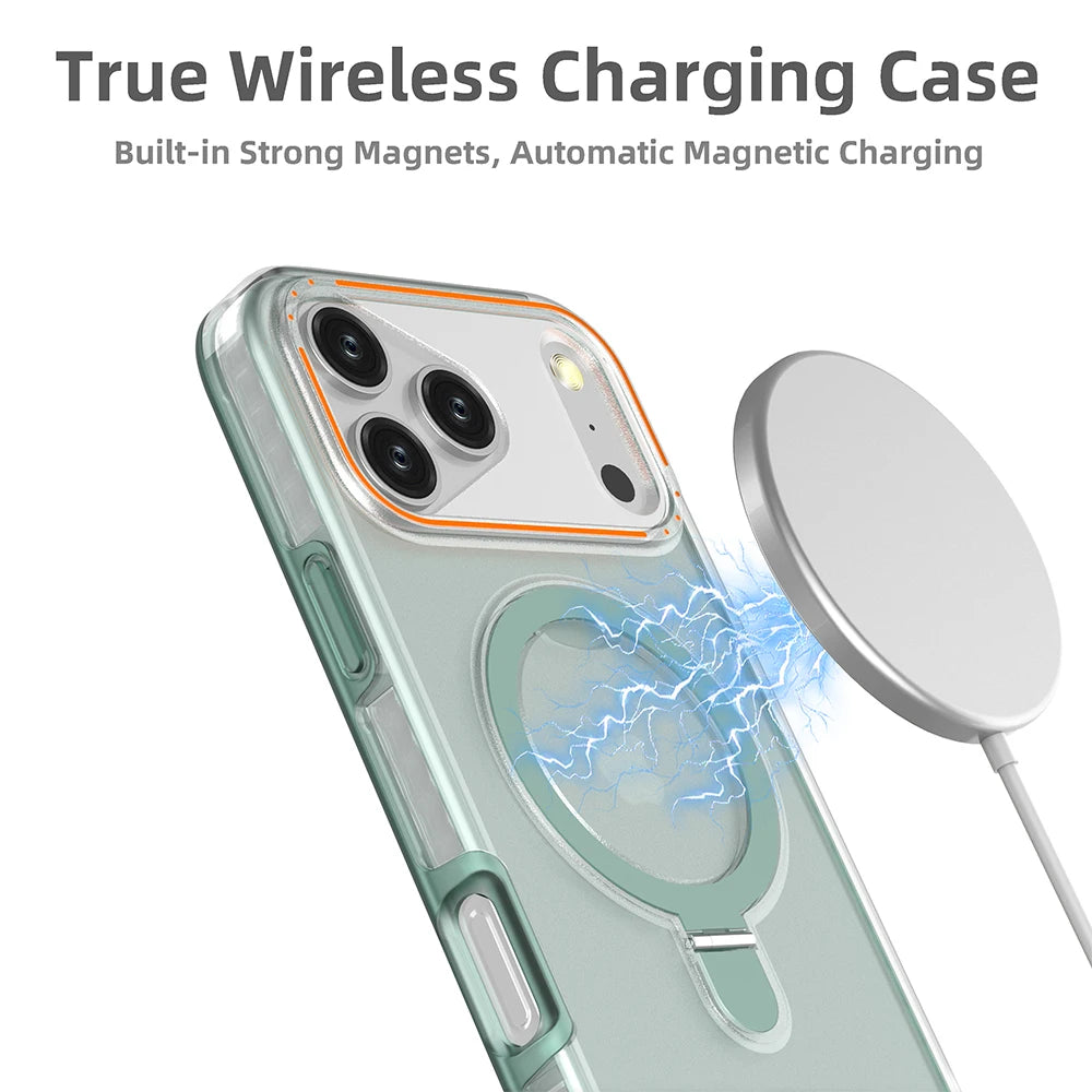 Transparent Matte For Magsafe Case For iPhone
