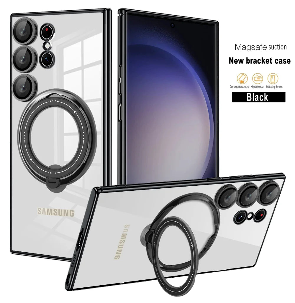 360 ° wireless charging shockproof phone case for Samsung