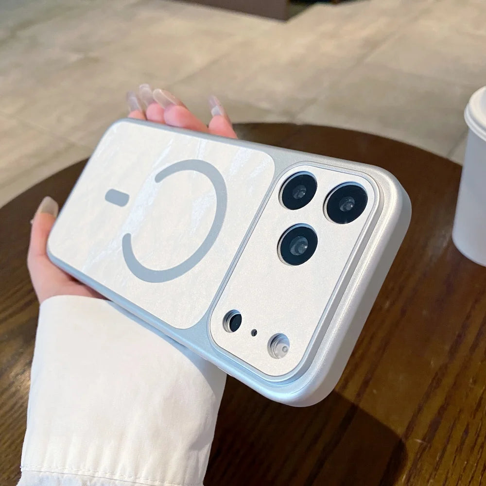 Instant Transformation Magnetic Leather Case for iPhone