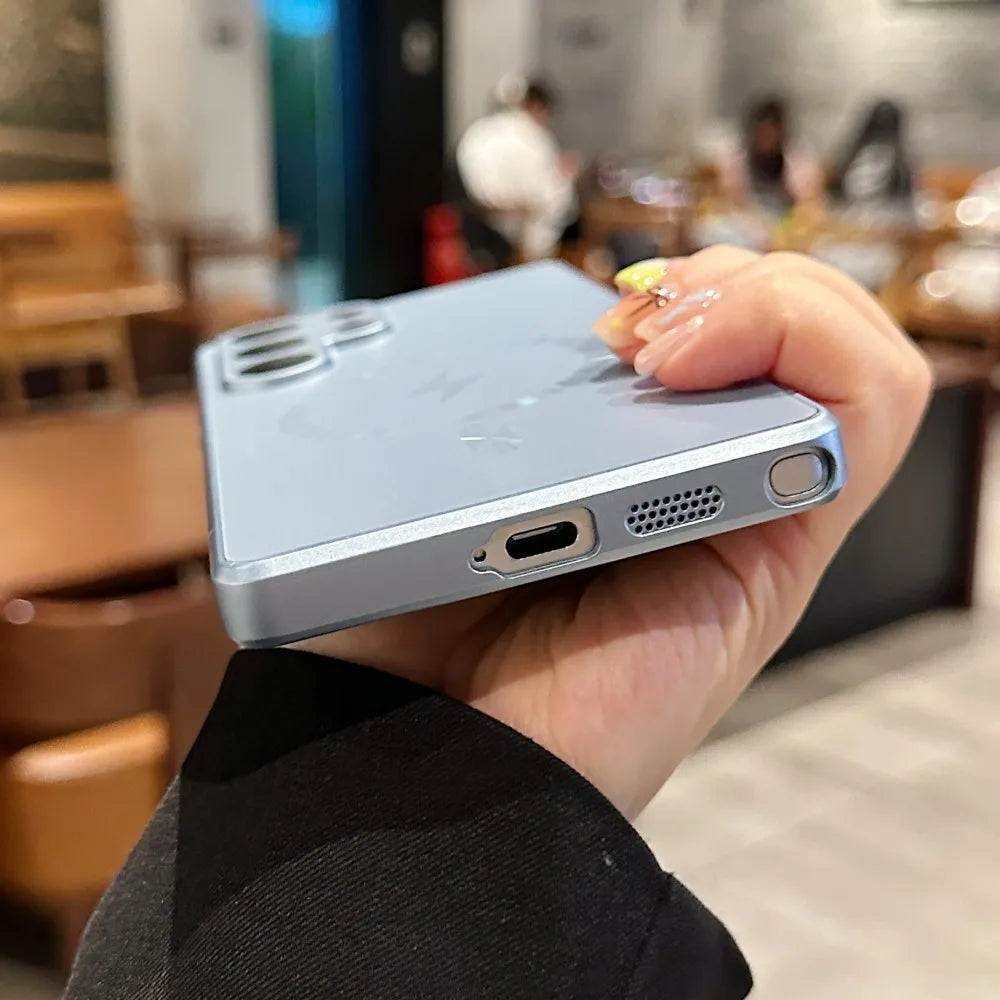 Titanium Original AG Matte Magnetic For Magsafe Case For Samsung