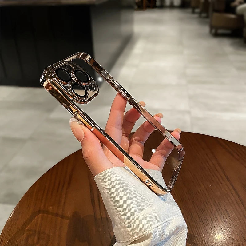 Luxury Electroplated Protection Case For iPhone