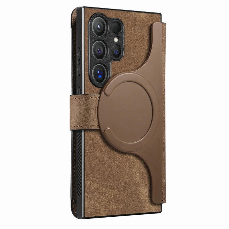 Detachable wallet holder phone case for Samsung