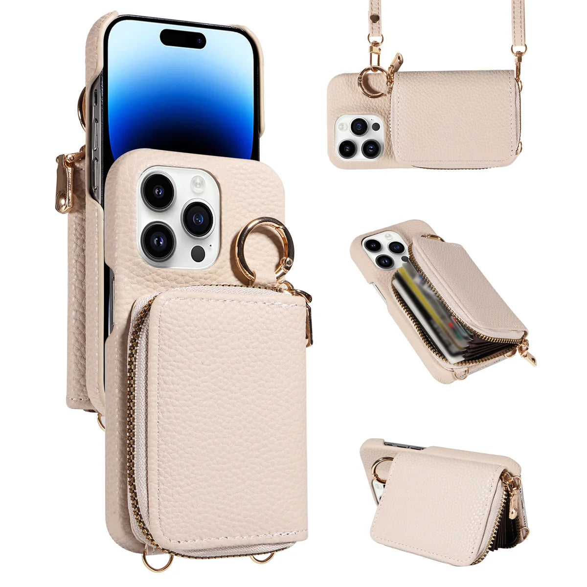 High Quality Faux Leather Phone Case for Iphone
