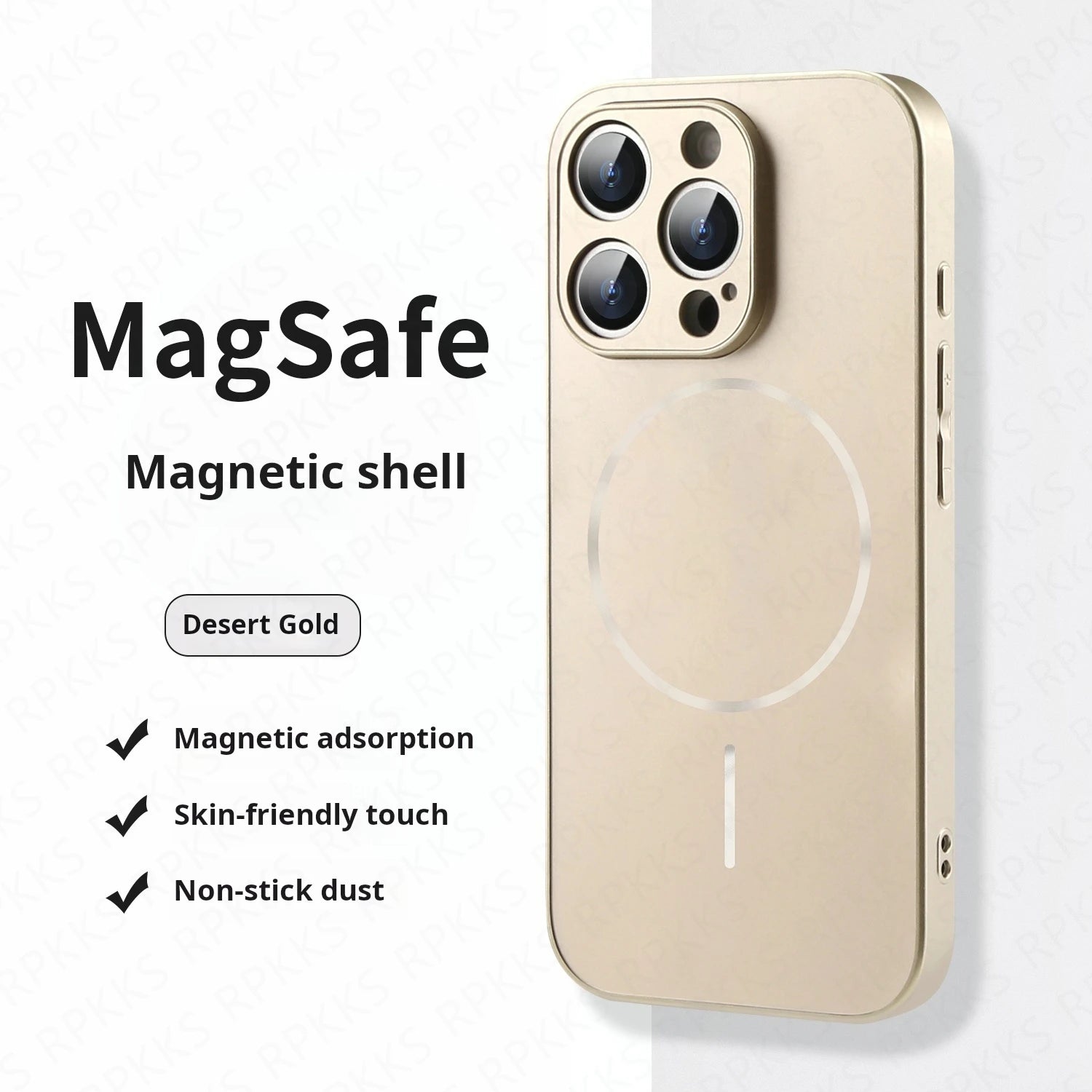 New matte metal phone case suitable for iPhone