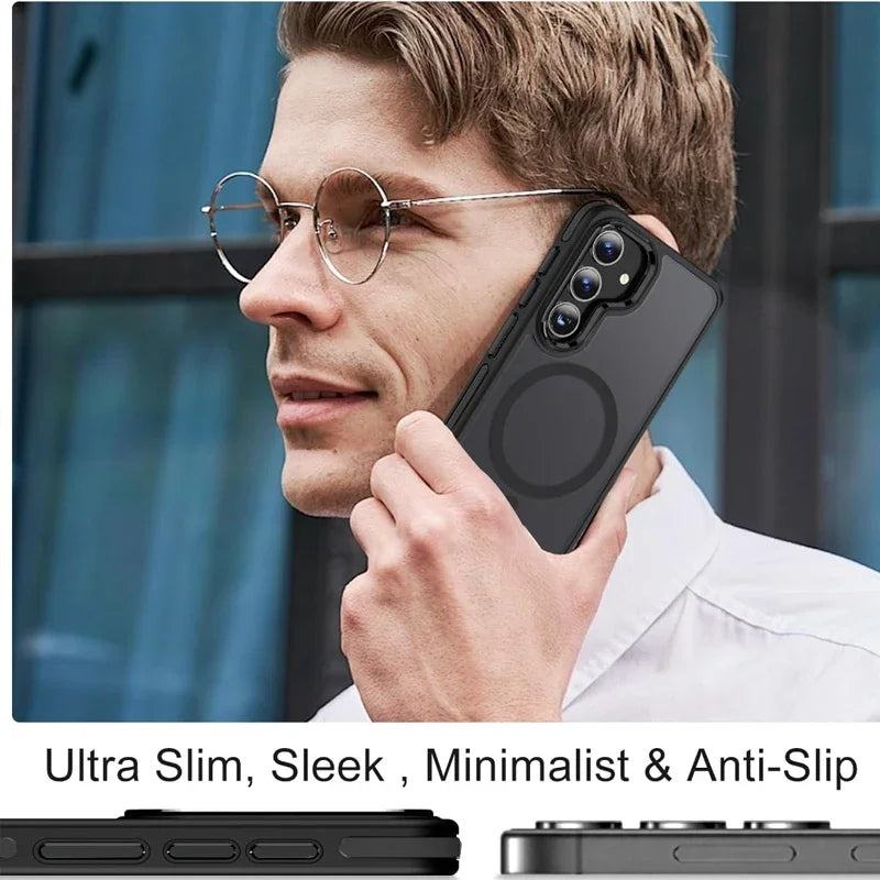 Magsafe Magnetic with Kickstand Case for Samsung