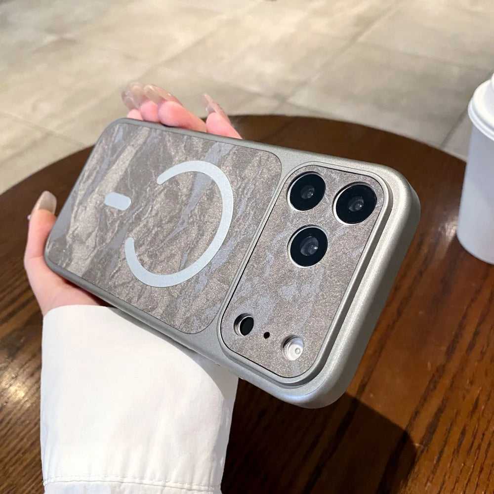 Instant Transformation Magnetic Leather Case for iPhone