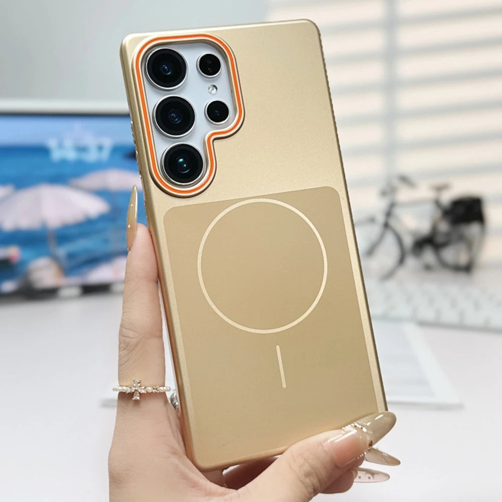 Luxury Ultra Thin Matte For Magsafe Phone Case For Samsung