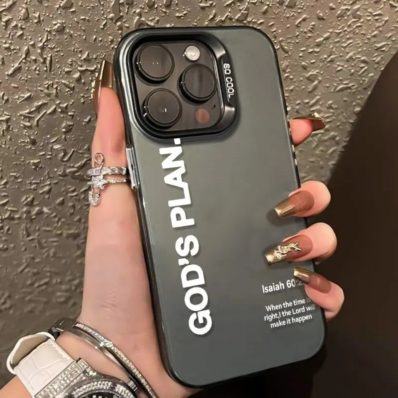 God Has Plan For You - Meaningful Holographic Protective Case for iPhone