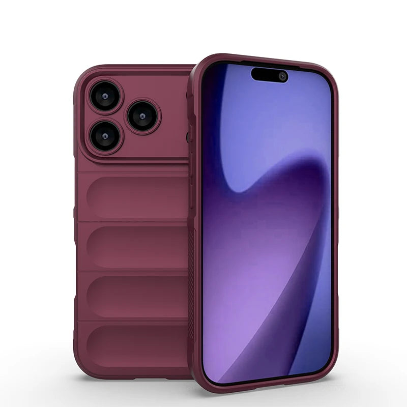 Skin-friendly shockproof soft case for iPhone