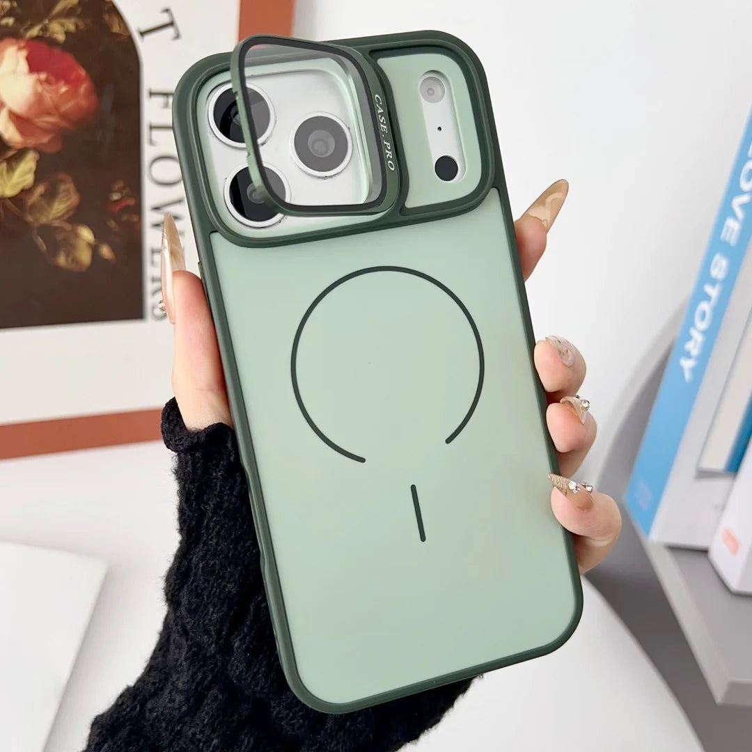 Original Fold Glass Lens Holder Stand For Magsafe Phone Case For iphone