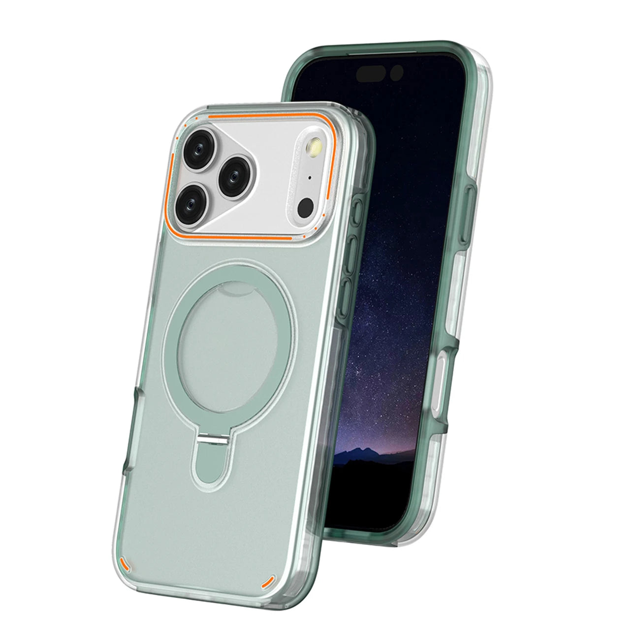 Transparent Matte For Magsafe Case For iPhone