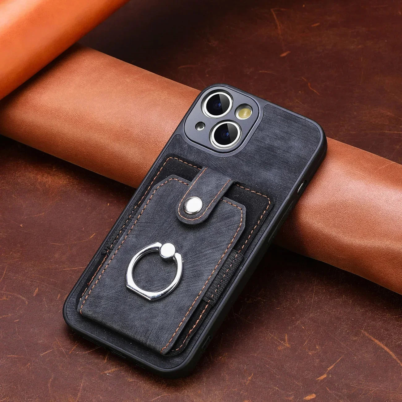 Leather Wallet Card Slot  Magnetic Phone Case for IPhone