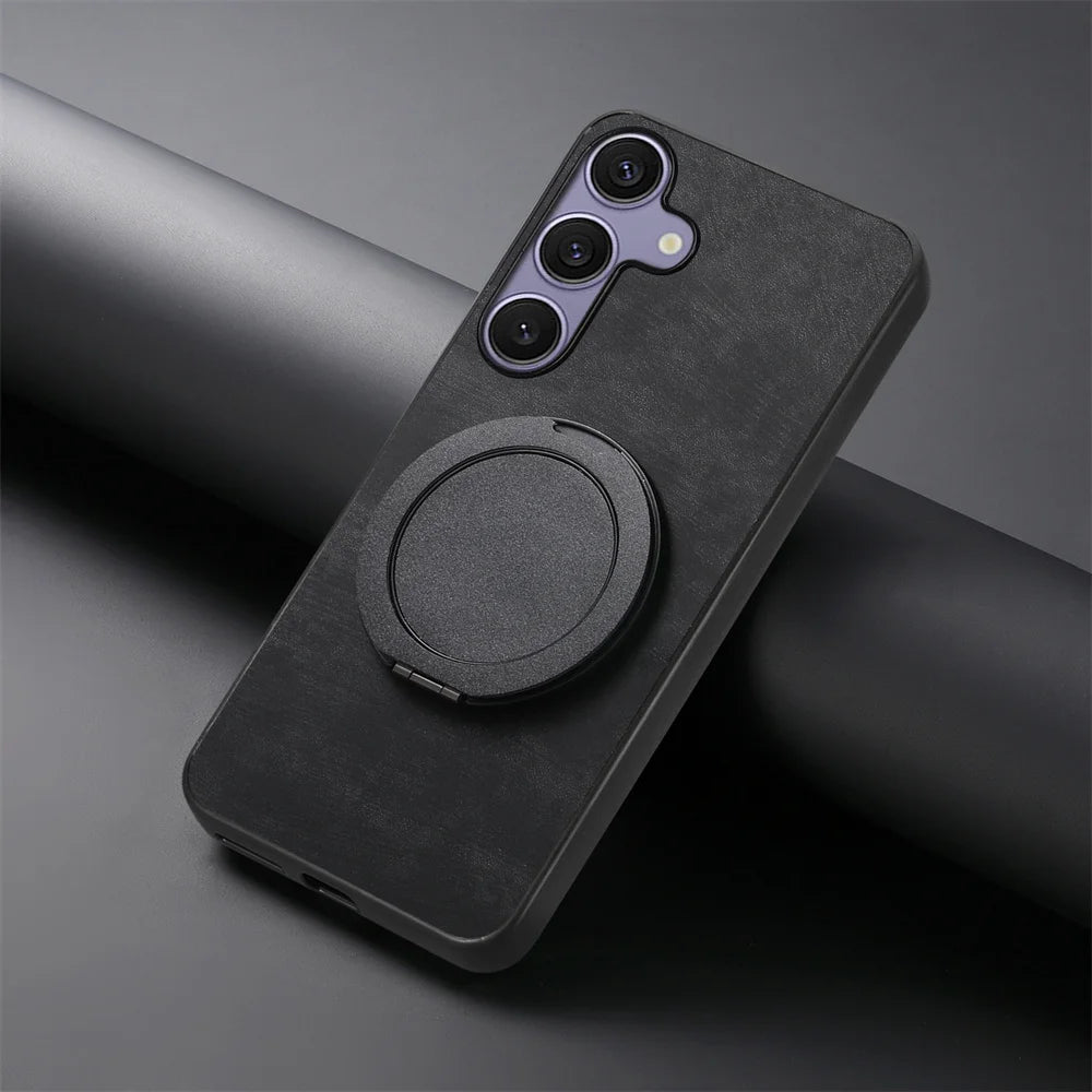 360 ° rotating bracket high-quality phone case for Samsung
