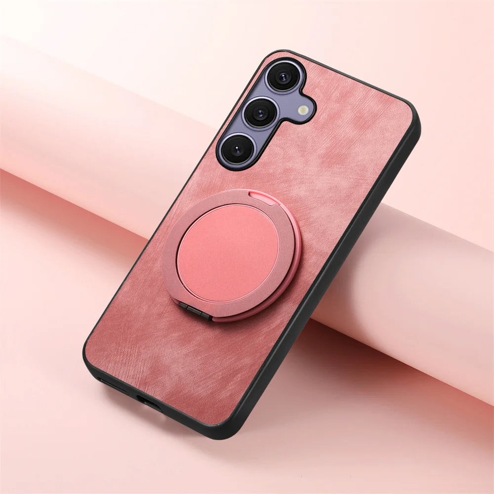 360 ° rotating bracket high-quality phone case for Samsung