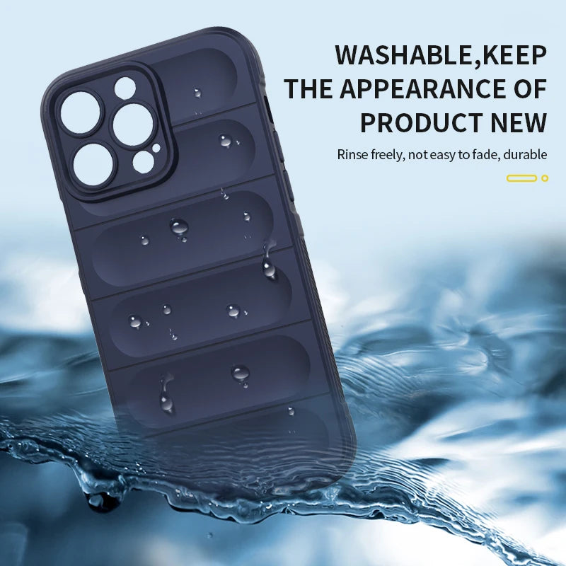 Liquid Silicone Shockproof Case For iPhone