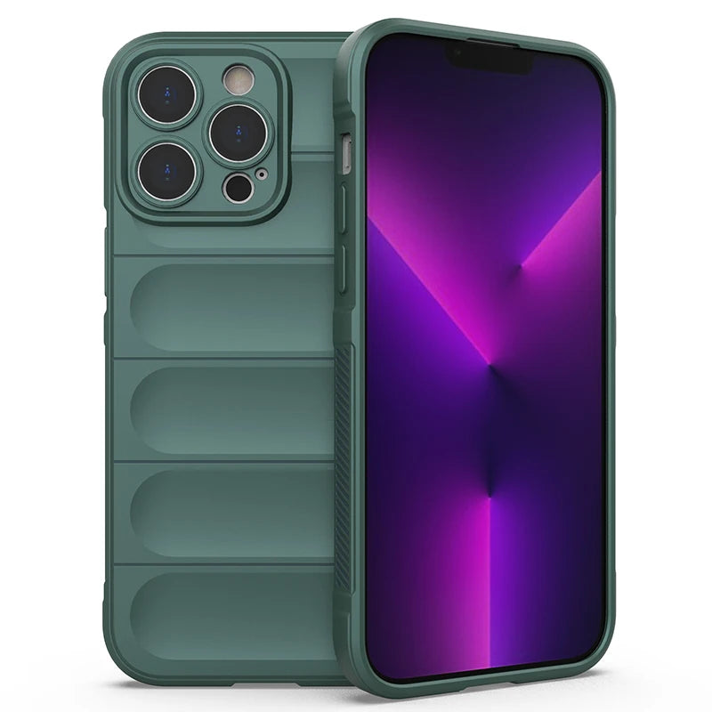 Liquid Silicone Shockproof Case For iPhone