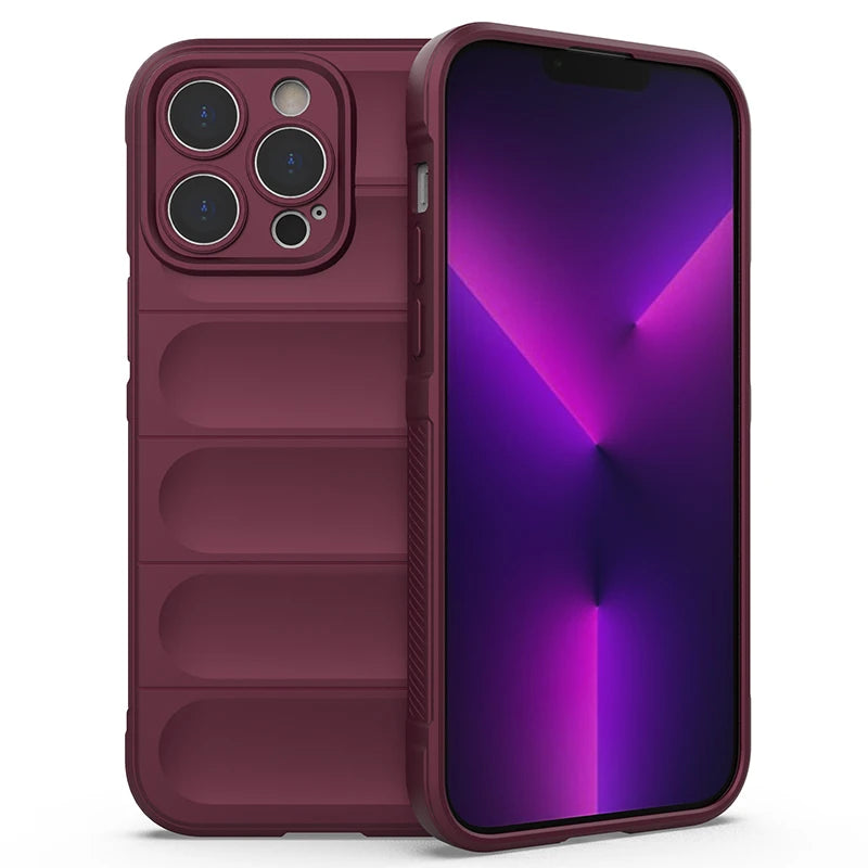 Liquid Silicone Shockproof Case For iPhone