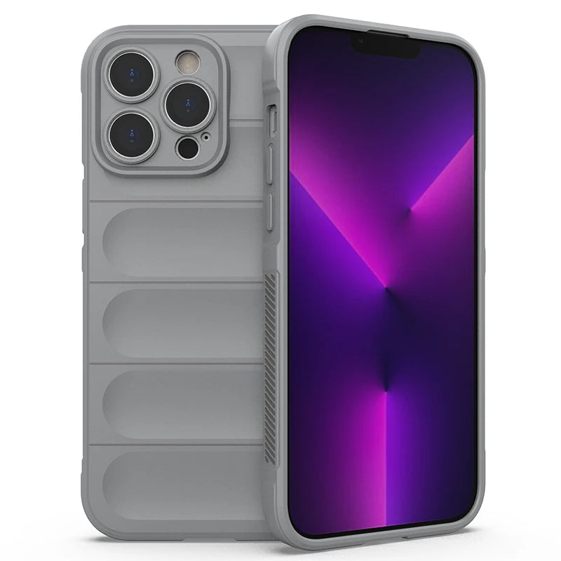 Liquid Silicone Shockproof Case For iPhone