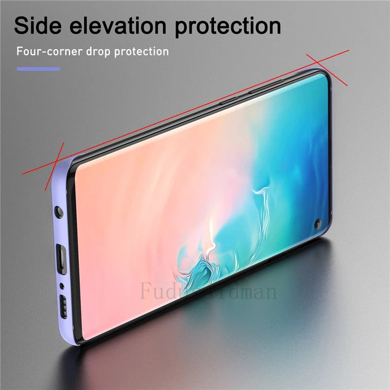 Thin Slim Hard PC Frameless Case For Samsung