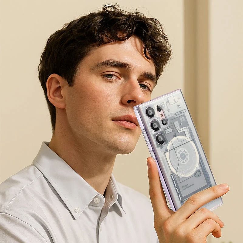 Circuit Board Tech-Style Phone Case For Samsung